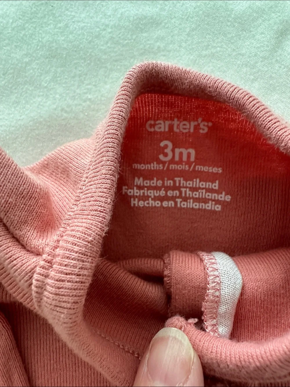 Carter's Dusty Rose Knit Button-Back Dress with Jacket